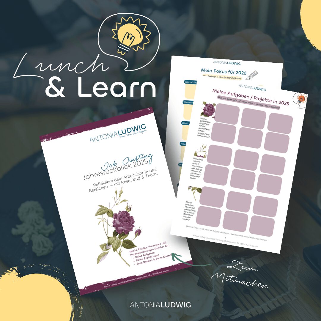 Dein Job-Crafting-Jahresrückblick 2025 | LUNCH & LEARN SERIE N°2
